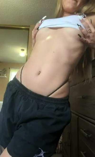 I hope you don't mind how wet I get