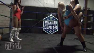 Penelope Ford ragdolled and rolled up