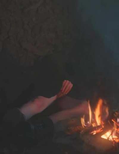 Lola-Maria Forgeau - Explicit scene in 'They Were To Cross The River'