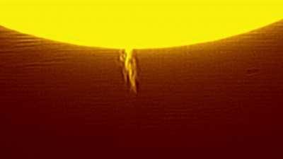 The Sun in color and plume