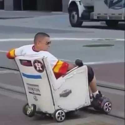 living a life of luxury