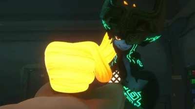 Midna - Hairjob [Twilight Princess] (Thenaysayer34)