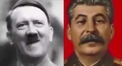 Hitler & Stalin singing 'Video Killed the Radio Star'