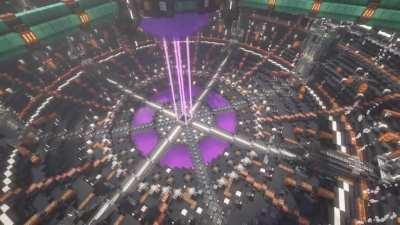 Finally finished my End Portal...way too many hours put into this!