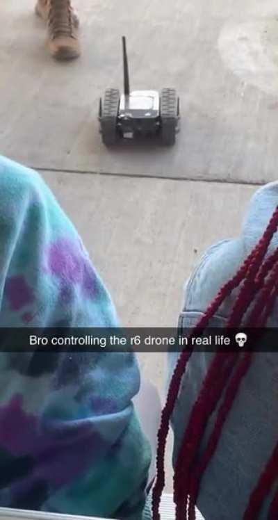 So the U.S National Guard came to my school and showed us the real life “r6 drone” and it was kinda epic. Take a look!