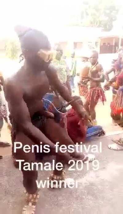 Winner of Tamale 2019 Penis Festival