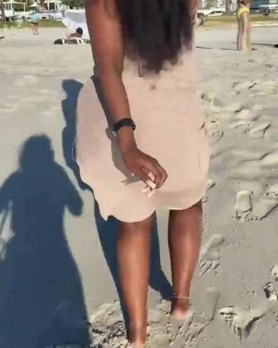 Didn’t plan on going to the beach, but just ended up here.