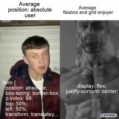 css grid and flexbox are op