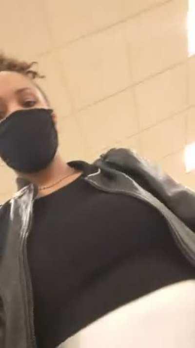 Quickly guess what color my panties are