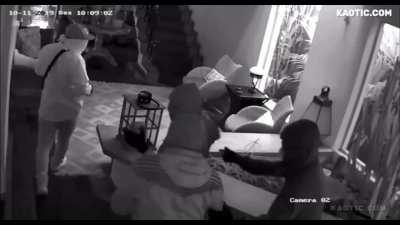 Shitty luck for home intruders