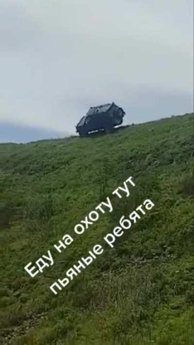 Never drive drunk. Especially in places like that!