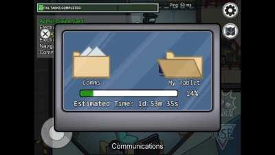 For once luck was on my side