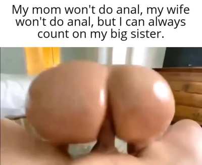 Big sis comes through for the win 