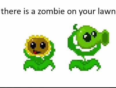 there is a zombie on your lawn, tear it off