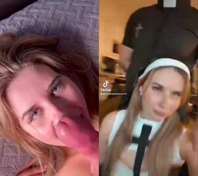 I’m a good girl on tiktok but a bad girl at home