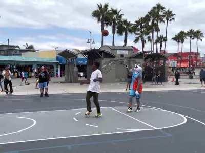 I thought I saw a rabbit.