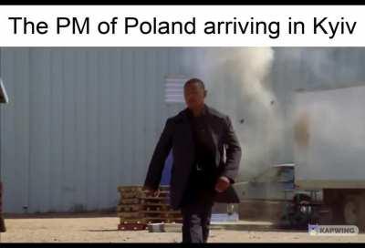 The prime ministers of Poland, the Czech Republic and Slovenia are travelling to meet Volodymyr Zelenskiy in Kyiv.