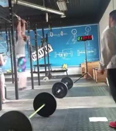 To do some pull-ups.