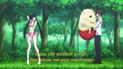 Prove that you're a man! (Majikoi ~ Oh! Samurai Girls)