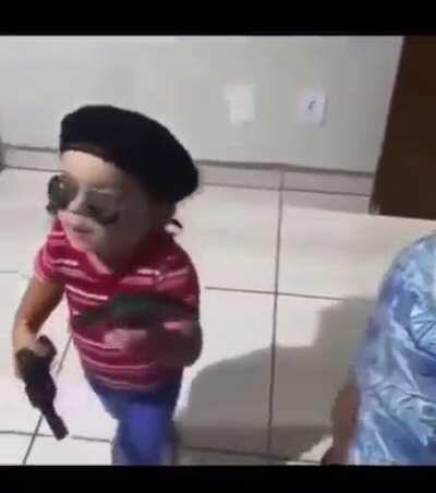 Esse aprendeu direitinho