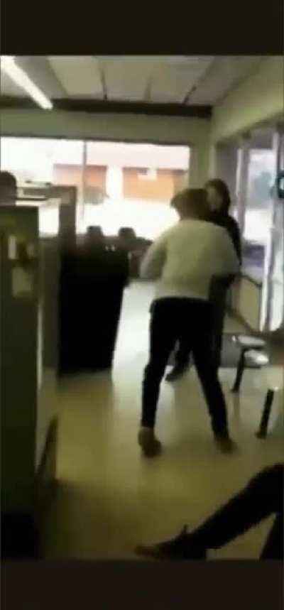 Kid instigates fight over a girl, gets beat up instead