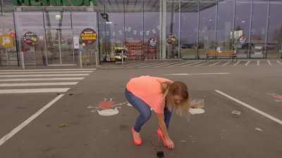 steffis pink pumps of doom.