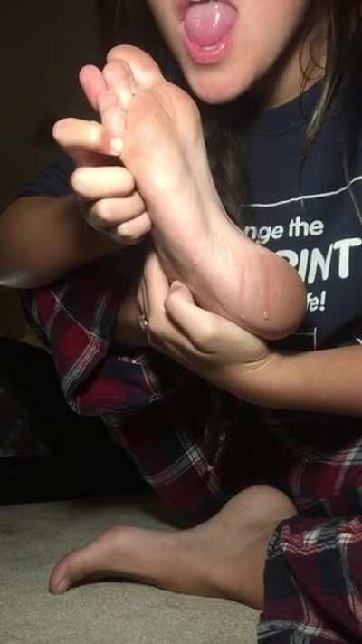 Sloppy self worship 💦👅🥰🙌🏼