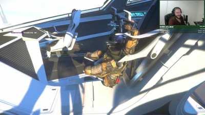 Wait for it... Wait for it... This is the meta piloting position.