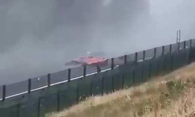 Today, July 1st 2023, Dilano Van't Hoff passed away in this crash during the FRECA race at Spa-Franchorchamps. He was 18 years old.