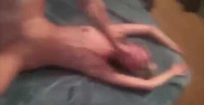 Dirty cumslut likes to get used