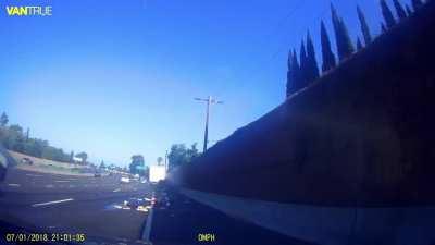 It doesn’t always matter if you’re a safe driver… you can always get hit out of the blue.