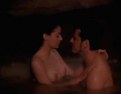 Mia Sara in Black Day Blue Night