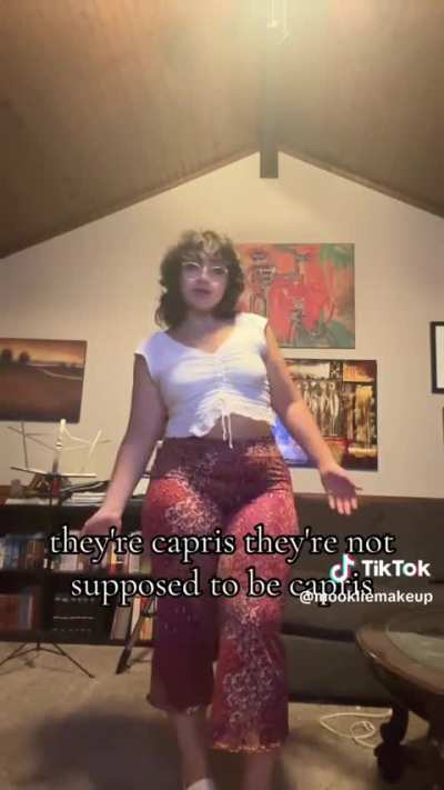 She knows her ass is fat