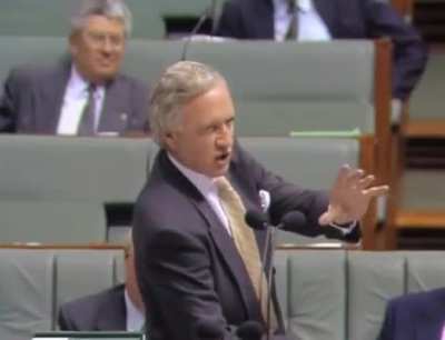 Andrew Peacock speaking for Peter Reith’s censure motion against Paul Keating over Keating’s conduct, 20 September 1990