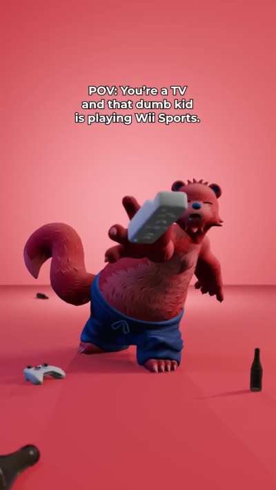 A reminder to always wear your wiimote straps 😵‍💫