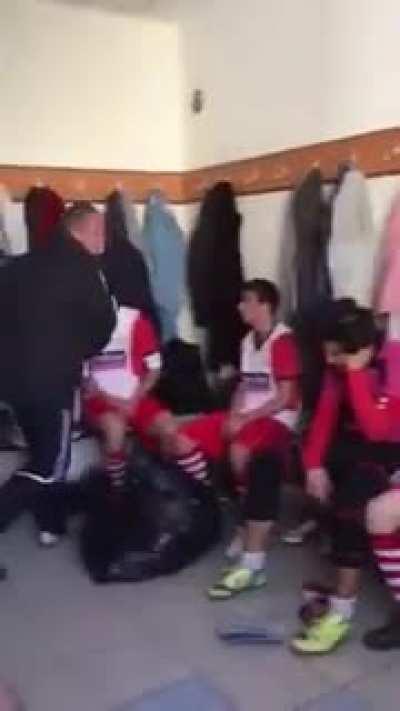 to win a football match.