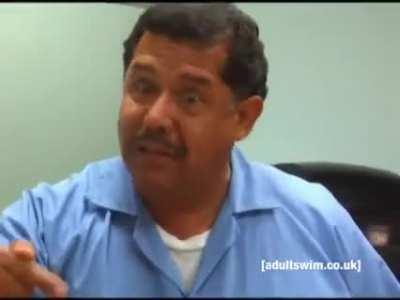 Can we just appreciate how good the janitor's acting is?