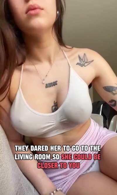 Your GF starts livestreaming while you are in a job interview