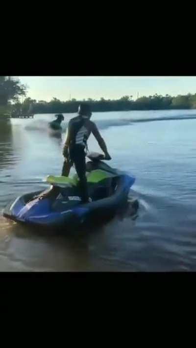 Not looking both ways