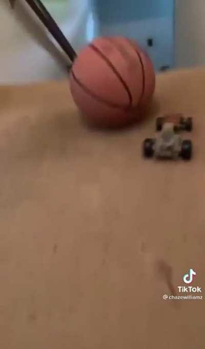 A failed Rube Goldberg physics project