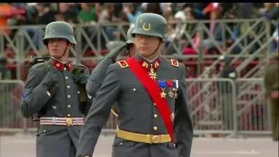 When the Chilean army looks more German than the German one