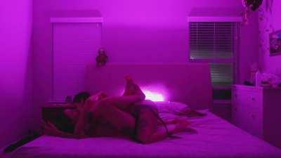 Our first time trying a strap-on…