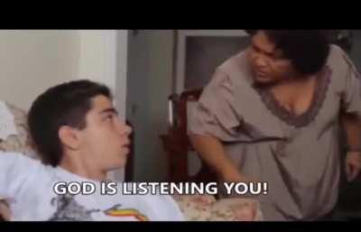God is listening \(0.0)/