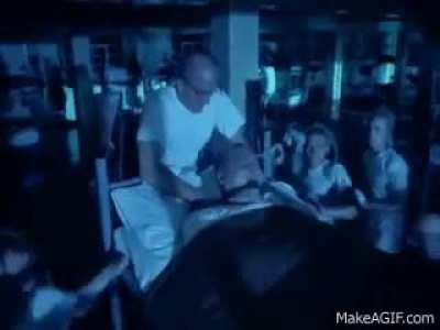 Actual footage of K. Toney