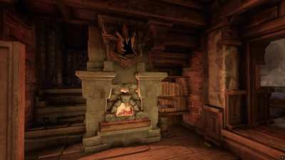 village blacksmith with store build