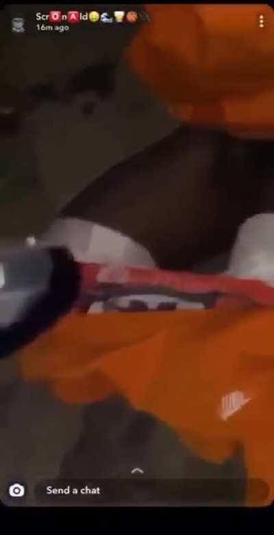 Robbed and stripped Naked