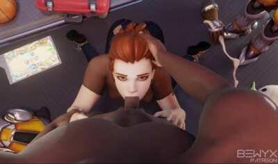 Brigitte deepthroat