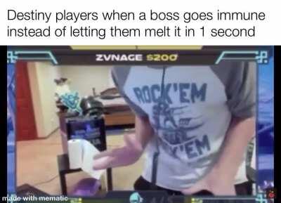 Jus make the bosses health bar B E E F Y