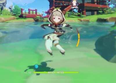 I solved her height issues