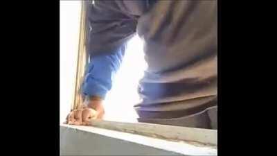 EDP was NOT JOKING about climbing through her window!